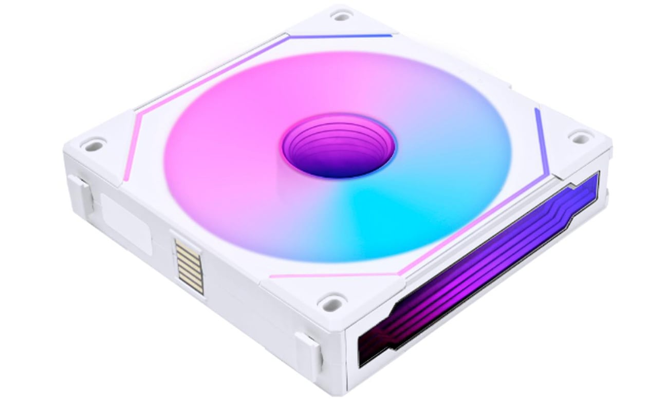 10個セット Lianli UNI FAN SL-INFINITY 120 白 Lian Li UNI FAN SL-INFINITY 120 ARGB PWM Reverse White 3x120mm